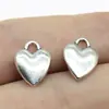 14X10MM 1.3g Acessórios de Joias Multicoloridos DIY Artesanal Coração Coração Pequeno Pêssego Coração Pingente