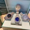 Aliexpress Comercio Exterior Nueva Moda Lujo Incrustado de Diamantes Serie Diario Reloj de Cuarzo para Hombre Laojia Daisika Watch