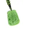 Nuevo colgante de jaspe sintético marca Longfeng Colgante de esmalte de color Longfeng Chengxiang puesto de venta en vivo colgante de jade al por mayor