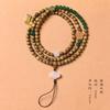 Diseño de Estilo Retro Sándalo Verde Original Cadena para Teléfono Móvil Sándalo Cera de Abejas Larga Cadena para Colgar al Cuello para Teléfono Móvil Cordón Mujer