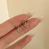 Pendientes de Cereza con Forma de Fruta Transfronterizos Europeos y Americanos para Mujer, Diseño Único, Lujo Ligero, Elegantes, Versátiles para el Uso Diario