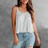 2026 Verano Nuevo Estilo Sitio Independiente Wish Amazon Más Vendido Europeo y Americano Mujer Sin Mangas Lentejuelas Camiseta sin Mangas
