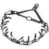 Collar con hebilla de bloqueo enchufable de acero inoxidable de Amazon, cadena de entrenamiento para perros con estímulo extraíble, productos para mascotas, collar para el cuello.