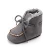 Botas quentes de inverno para bebê de algodão com forro de lã grossas sapatos de bebê para criança de 0 a 1 ano de idade botas de neve fofas para bebê 2245