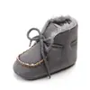 Botas de algodão quentes de inverno para bebê com forro de fleece, sapatos grossos para bebê e criança pequena, calçados de bebê, botas de neve para bebê 2245