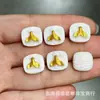 Raíz de Astas de Porcelana Alta Estrella Luna Nube Cola de Pez Accesorios DIY Cuerda de Mano Tejida a Mano Collar Cuentas Budistas