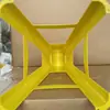 Suporte de Cabo de Quatro Pernas Cremalheira para Passagem de Fio Isolado em PVC Estrutura de Suporte para Construção Elétrica Suporte de Identificação de Segurança Elétrica