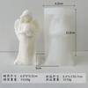Molde de Vela de Aromaterapia Anjo Quatro Anjos Pedras de Gesso Molde de Silicone Velas Artesanais Ornamentos de Vela Presente de Acompanhamento