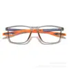 Nuevo Marco de Gafas Deportivas de Silicona Ultra Ligero Tr Gafas para Miopía con Filtro de Luz Azul HD para Hombres y Mujeres Marco de Gafas Anticaídas para Exteriores