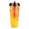 Copo descartável transparente PP calibre 90 260 700ml copo de injeção alta permeabilidade 500ml copo para chá com leite copo tocha 109