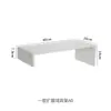 Suporte para computador de mesa, organizador de mesa de escritório, prateleira de armazenamento, suporte para monitor, base para elevar o monitor