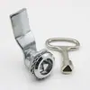 Fechadura de chave triangular lixo trem metrô elevador fechadura válvula chave chave triangular universal torneira Hatan lock