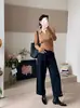 Max Primavera Outono Nova Roupa Feminina Cardigã Listrado Peça de Tricô para Usar por Cima Suéter de Lã Gola POLO Jaqueta Casual Lapela