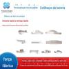 Fabricante em forma de V mola de folha de aço inoxidável tablet pick botão de estilhaços parte de estilhaços com molde existente