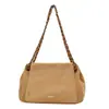 Bolso de axila mate moderno y versátil de estilo coreano para mujer, con diseño de cadena retro, simple y elegante, adecuado para ir al trabajo, y se puede llevar como bolso de hombro o bolso cruzado