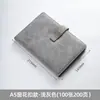 Cuaderno A5 Personalizado Libro de Registro de Reuniones Sencillo para Oficina de Negocios Cuaderno Engrosado con Hebilla que Se Puede Imprimir con Logo