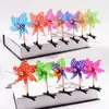 Pinza para el pelo de molinillo de viento mágico lindo Pinza para el pelo de molinillo pequeño Venta caliente en puesto callejero Pinza para el pelo de molinillo colorido Regalo Venta al por mayor