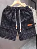 Shorts de Trabajo Americanos para Hombre Verano 2025 Nueva Marca de Moda Pantalones Juveniles Medianos Pantalones Deportivos de Baloncesto Sueltos de Cinco Puntos