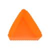 Venta al por mayor de fábrica copa de silicona triangular para pastel, gelatina, pudín, magdalena, para hornear, molde para pastel de jabón hecho a mano