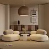 Sofá de Tela Color Crema, Sofá Set Creativo de Piedra de Moda, Sofá Pequeño para Uso Doméstico, Sillón Sofá para Recepción de Hotel