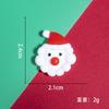 Série de Natal Plana Dos Desenhos Animados Transfronteiriços DIY Jóias Creme Cola Telefone Caso Material Hairpin Patch Resina Acessórios