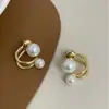 Brincos de Franja com Pérolas de Imitação Vendendo Bem no Exterior, Sensação de Luxo Leve e Alto Padrão, Brincos Versáteis com Pingentes Incrustados de Diamante da Moda para Mulheres