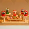 Enfeite de Cinco Deuses da Riqueza Estilo Chinês para Sala de Estar, Hall de Entrada e Armário de Sapatos, com Incensário para Paz e Proteção