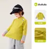 [Antiestático] Camiseta de Invierno de Manga Larga Dudu Home para Niños Ropa de Bebé Ropa de Invierno para Niñas Ropa Interior Térmica con Calefacción Infrarroja