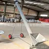 Máquina Pequeña de Succión de Arena Manguera de Goma Máquina de Carga de Polvo de Cemento Máquina de Succión de Grano Autocebante Transportador Móvil