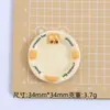 Prato de Pão Fofo Brinquedo de Comida Desenho Animado Artesanal Acessórios de Joias DIY Embellishments de Cola Cremosa Peças Pequenas de Resina Materiais