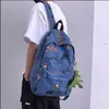 Mochila escolar para estudiantes varones de secundaria, mochila de moda genial y moderna para estudiantes de preparatoria, bolsa casual moderna para hombre