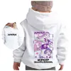 Ropa Nueva para Niños Sudadera Kpop Demon Hunters Huntrix Otoño e Invierno Holgada Suéter para Niños y Niñas