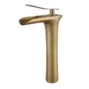 Torneira de Cozinha de Cobre Estilo Retrô Meio do Século Bambu Simples Quente e Fria Lavatório de Varanda Antichoque Externo Conexão para Máquina de Lavar