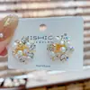 Pendientes Retro de Lujo Ligero con Zirconia, Perla y Pétalo para Mujer, Pendientes Elegantes y Modernos para el Trabajo con un Toque de Alta Gama, Accesorios para Orejas Únicos y Versátiles