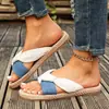 Sandalias de una correa casuales y cómodas para mujer de comercio exterior transfronterizo, moda 2026 versátiles de playa antideslizantes de venta caliente