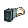 Adecuado para Suzuki Jimny 10-15 Coche Luz LED Diurna Botón Interruptor de Modificación de Potencia con Cable