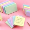 Morandi Colorido Cor Sólida Bloco de Notas de Escritório Estudante Sala de Aula Memorando Plano de Marcação Post-it Notas Orderable logo