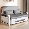 Sofá cama convertible, nuevo modelo 2026, sofá cama individual o doble plegable, apto para balcones y salas de estar, se transforma en una cama