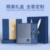 Set de Regalo de Cuaderno, Papelería de Cuaderno de Alta Calidad y Exquisita, Se Puede Imprimir con Logo, Adecuado para Negocios y Reuniones de Trabajo de Alta Gama