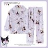 Fábrica atacado pijamas infantis feminino outono meninas cardigan roupas para casa terno infantil meninos conjunto de duas peças