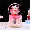 Bola de Cristal Giratoria con Efectos de Luz, un Artículo Decorativo con Temática de Ballet, Perfecto como Regalo para Niñas, un Regalo de Moda y Popular