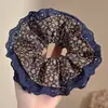 Scrunchies da moda e casuais para outono/inverno, elásticos de cabelo estilo coreano para coques, nova coleção 2026, elásticos de cabelo oversized com um visual sofisticado para mulheres