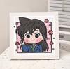 Animación de Dibujos Animados Nueva Pintura de Diamantes Kuromi DIY Juguetes de Pintura de Diamantes Hechos a Mano para Niños con Marco de Fotos Mesa Regalo