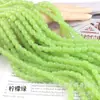 Grânulos cilíndricos de vidro 9*8mm cor de porcelana imitação de jade contas de barril jujuba pequenas multicoloridas acessórios para joias DIY