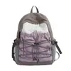 Mochila de Montanhismo com Design de Cor Contrastante Leve Grande Capacidade Unissex para Viagem ao Ar Livre Passeio Mochila Outdoor para Mulheres