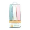 Set de Cortapelos Plegable de Seguridad para Cejas para Mujeres, Set para Principiantes Anti-Arañazos, Cortapelos de Cejas de Tres Piezas