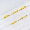 Joyería chapada en oro, anillo de trébol de cuatro hojas moderno y lujoso, mismo estilo que en las joyerías, nuevo diseño de nicho estilo chino, anillo de flor de cuatro pétalos