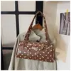 Colección Otoño 2026: Bolso de Mano Elegante y Moderno de Lunares y Bloques de Color, Bolso Tote Pequeño, Bolso Tipo Almohada de Moda y Minimalista, Bolso de Hombro