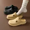 Sandalias Tide para Hombre Zapatos de Cueva Engrosados Antideslizantes Resistentes al Desgaste Huecos de EVA de una Sola Pieza Zapatos de Cueva para Pareja Venta al por Mayor