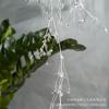 Accesorios para bodas cadena de cuentas de cristal imitación gota de agua acrílica con cuentas decoración de bodas suministros accesorios DIY